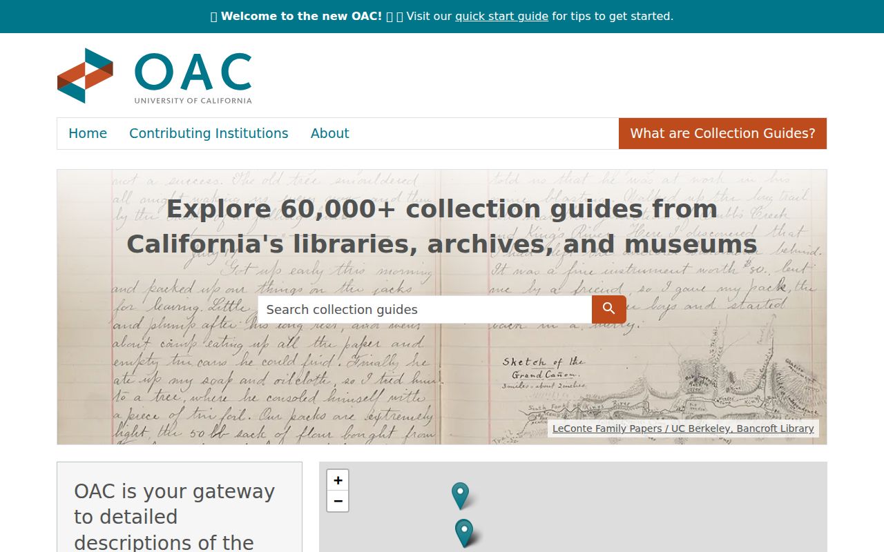 Lomita city directory archival finding aids in the Online Archive of California